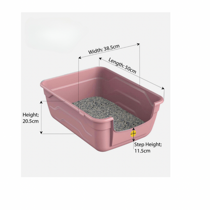 Large Cat Litter Tray Box