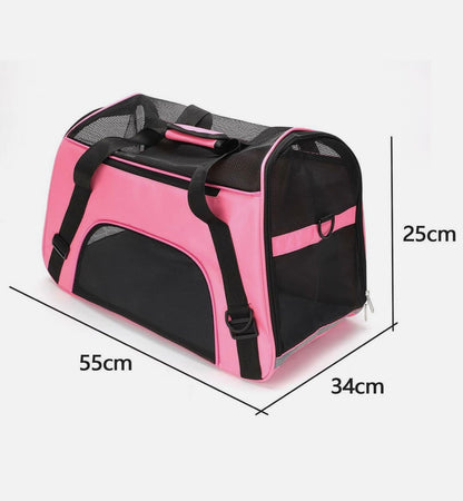 Expandable & Foldable Pet Carrier Bag