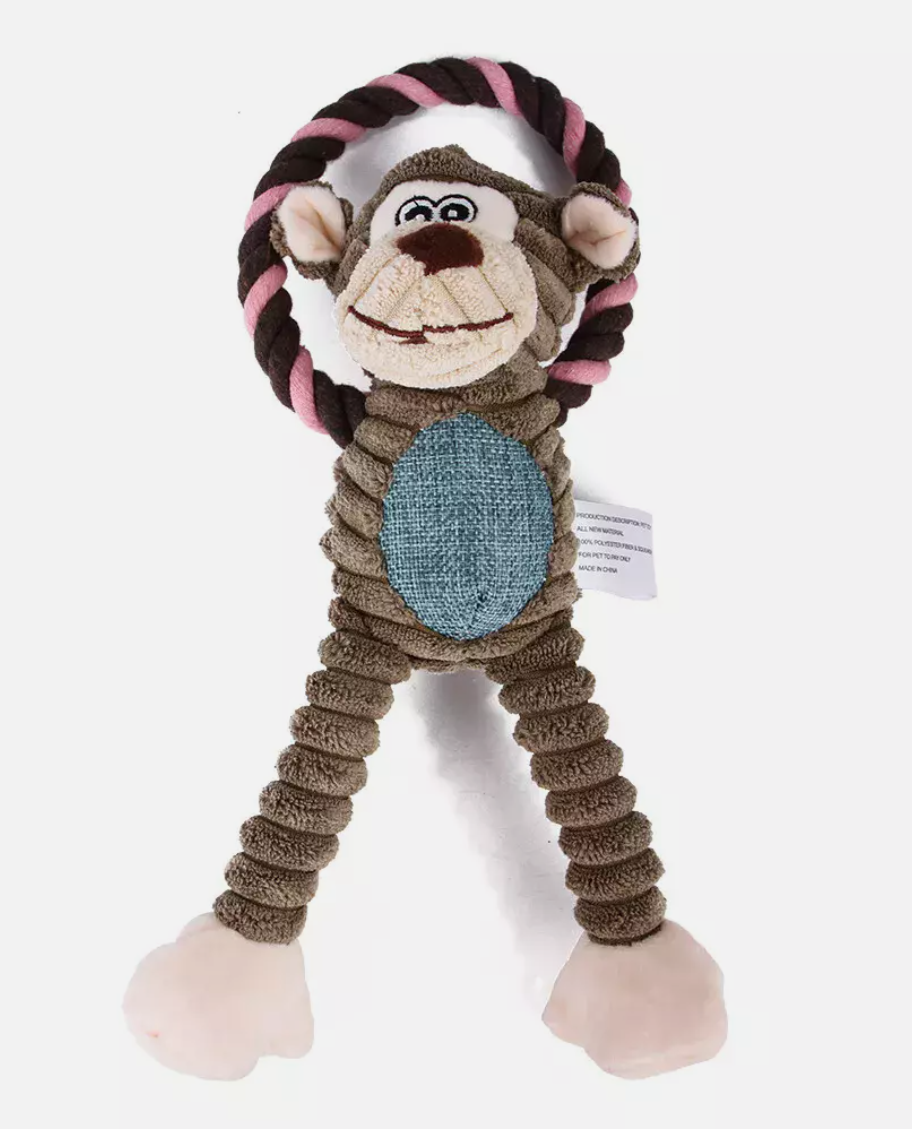 Monkey Dog Chew Toy